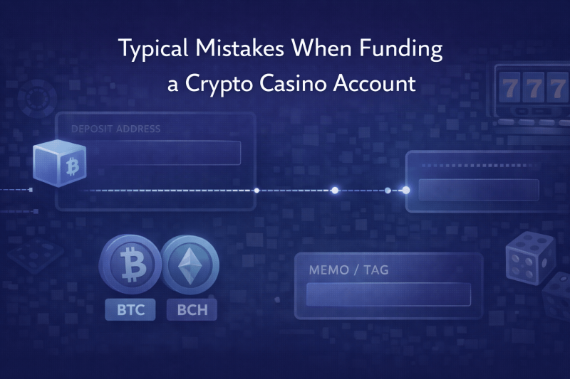 Typical Mistakes When Funding a Crypto Casino Account